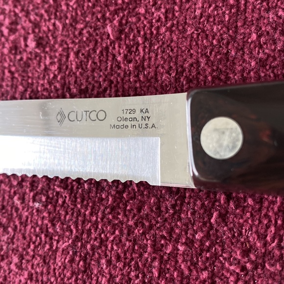 Cutco 1729 KA Petite Carver Knife Serrated Vintage - Picture 2 of 6